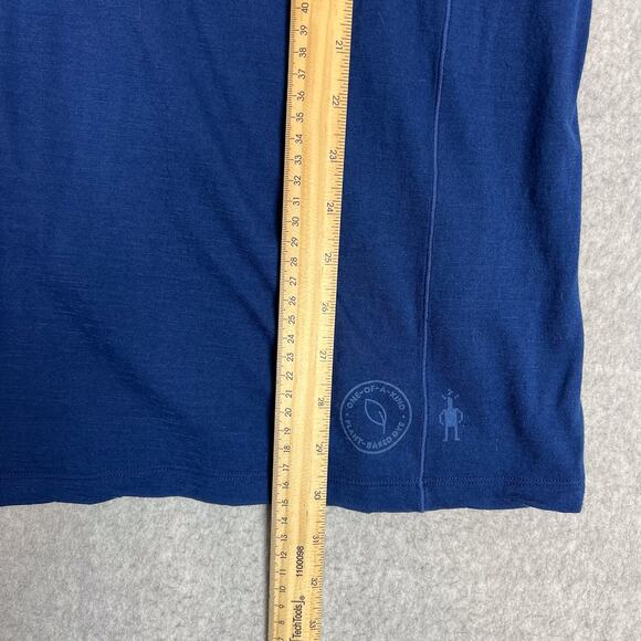 Smartwool Women's Size XL Blue Merino 150 Baselayer 1/4 Zip Long Sleeve - Picture 10 of 12
